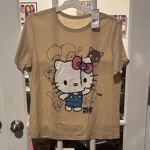 Hello Kitty Other - You will get 2PCS of Size Large (10/12) Hello Kitty Beige T-Shirt